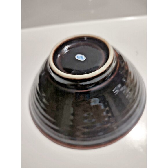 Ceramic Rice Bowl Set Japan 6" Raised Pattern (set of 4) - Picture 10 of 16